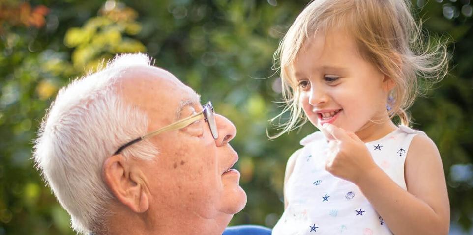 Jung und alt gemeinsam